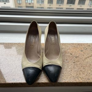 Chanel Cap Toe Heels